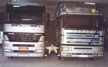 Camión transporte de Hermanos de Pablo Arribas