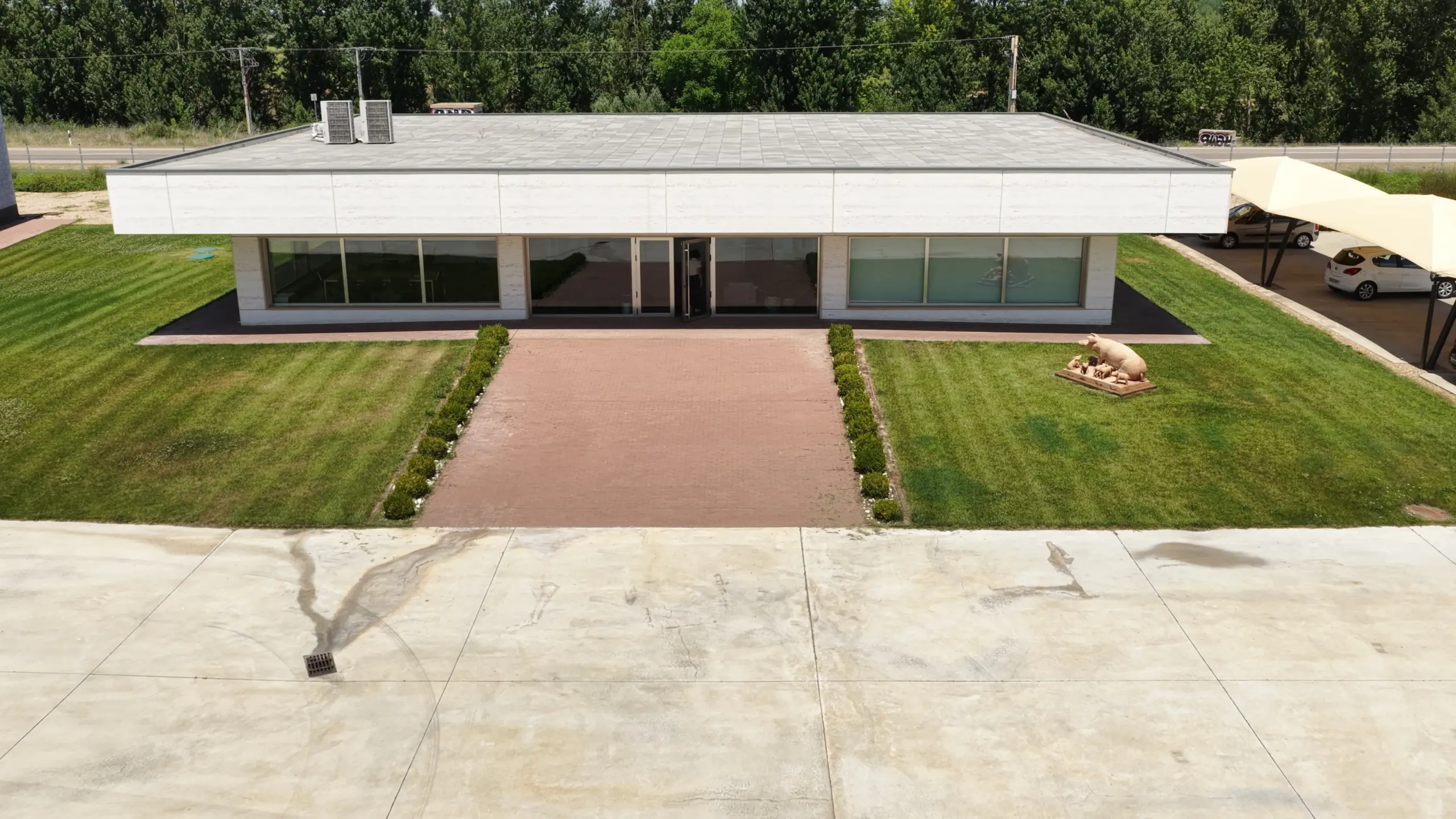 Las oficinas de Hermanos de Pablo Arribas en Aranda de Duero